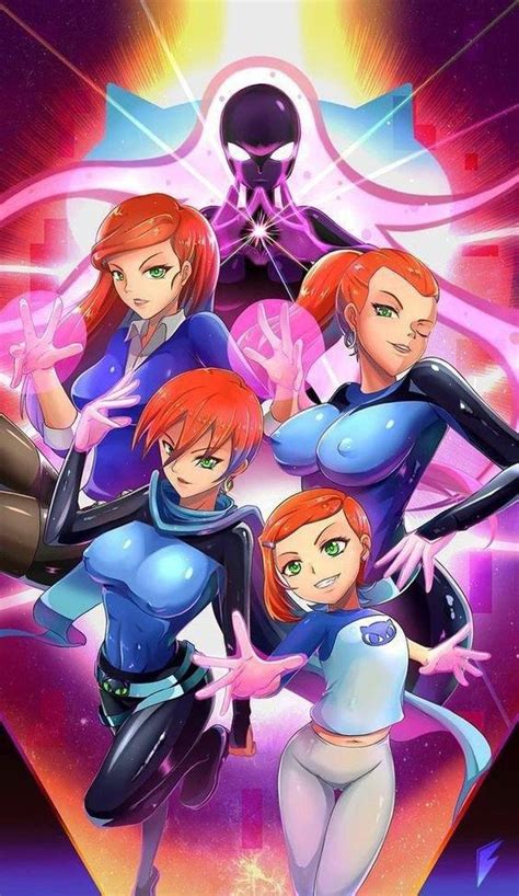 Gwen and 4 arms (mrpotatoparty) : r/Ben10R34.